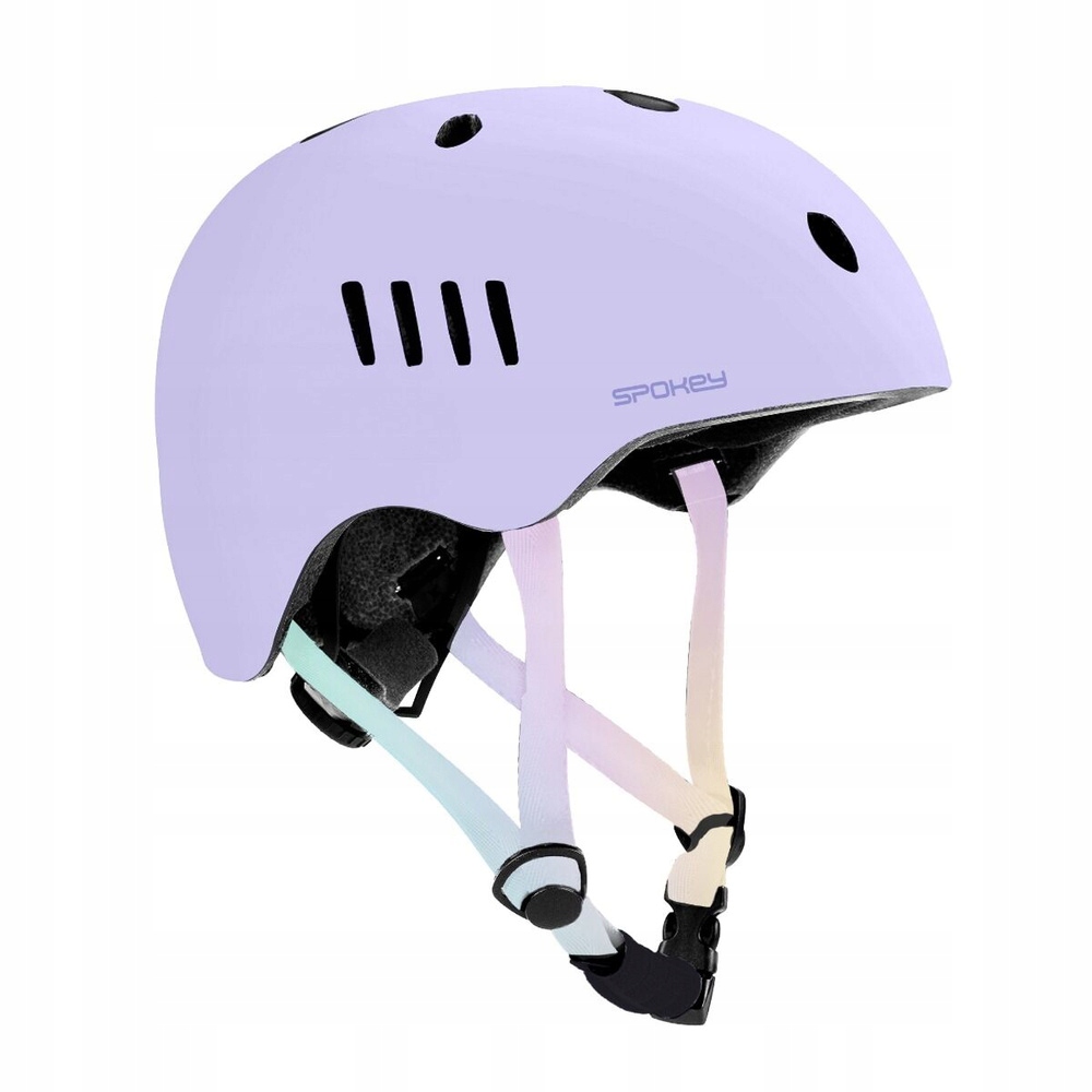 Kask Rowerowy Orzeszek Regulowany Ochronny Wentylowany In-Mold 53-57 cm