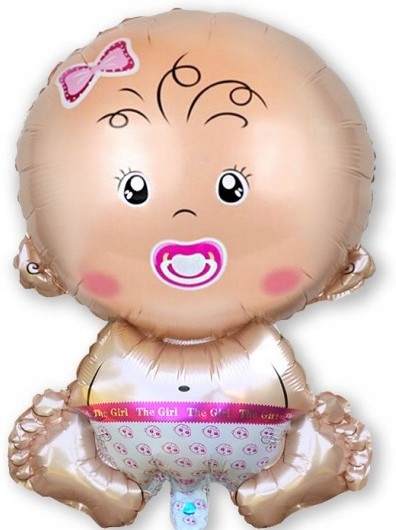 

Balon foliowy bobas dziewczynka 57cm Dek