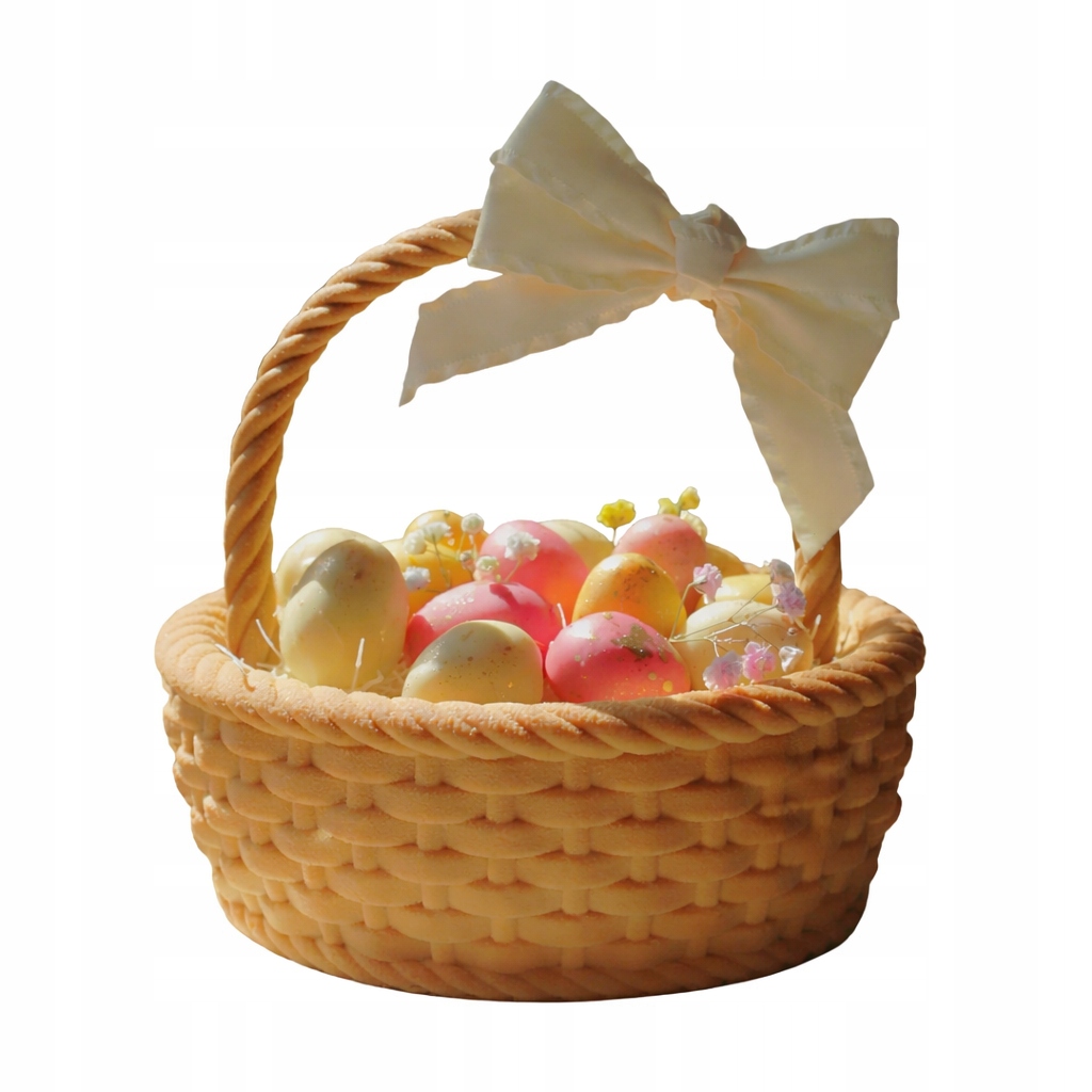 Levně Silikonová forma ručně vyrobená Velikonoční košík „Basket“ Dinara Kasko