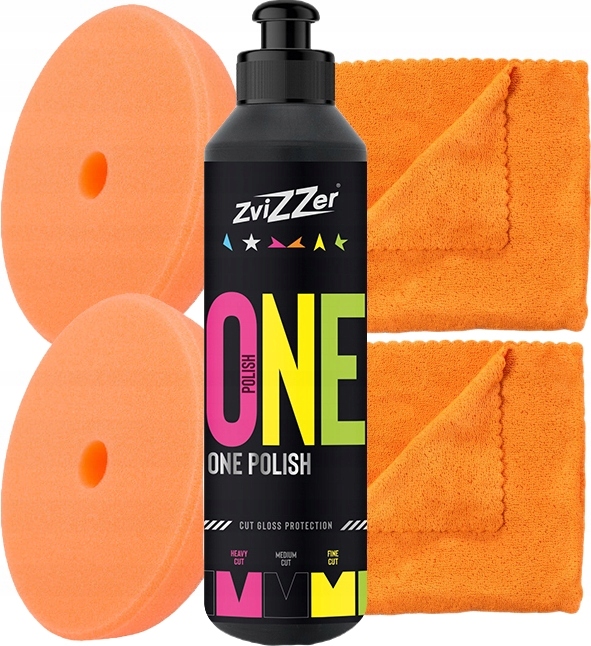ZviZZer ONE POLISH 2x ZviZZer TRAPEZ ORANGE ZESTAW