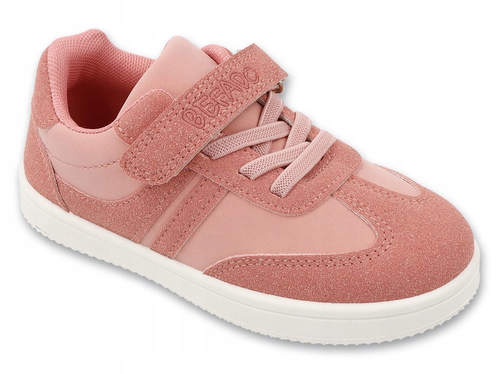 Befado różowe sneakersy jesienne adidaski buty dla dziewczynki na rzep 28