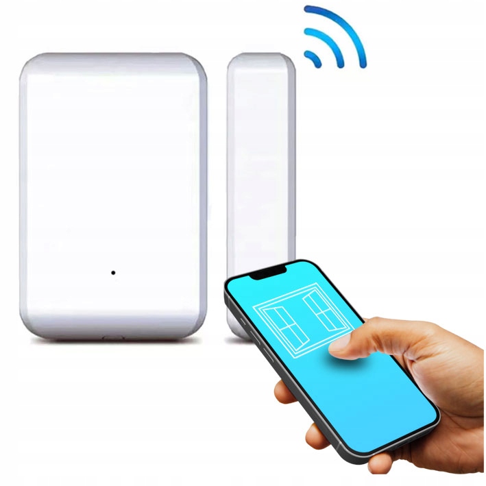 Snímač okenních dveří Kontaktron TTlock Bezdrátový bateriový stav otevření