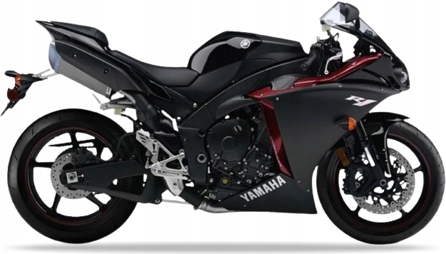 Samolepky Na Motocykl Juula Pro Yamaha Yzf R1 2009 Černé X Code 14B6 RN22