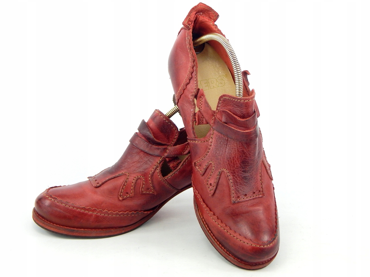 Buty ze skóry ROVERS r 41\26,4 cm s. IDEALNY Wysokość obcasa/platformy 7 cm