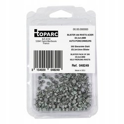 Nity samoprzebijające Ø 3,3 x 4 mm (200 sztuk)