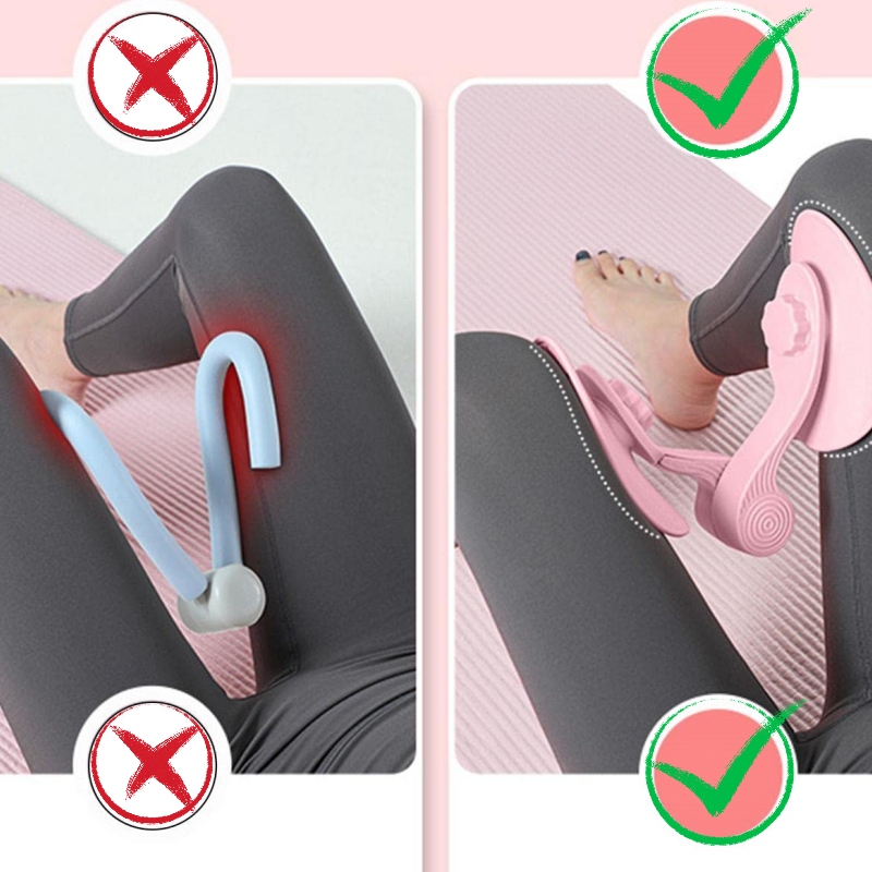 KOBIET MOTYLEK DO ĆWICZEŃ MIĘŚNI MIEDNICY TRENAŻER UD trener bioder RÓŻOWY Model Przyrząd do ćwiczeń agrafka