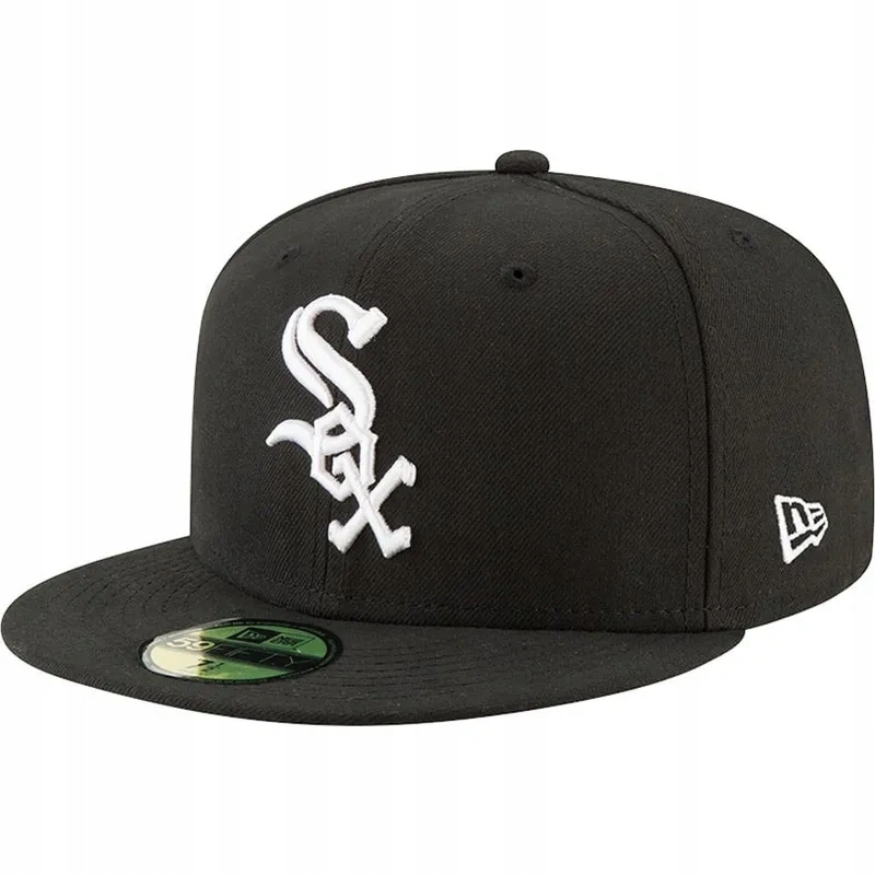 Kšiltovka New Era 12572845 černá, klasické módní logo baseballové čepice
