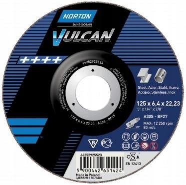 

Tarcza 41 230x6,4x22,23 Vulcan Norton 66252925529