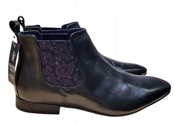 Silver Street Pánské Kožené Boty 43 Ž5F