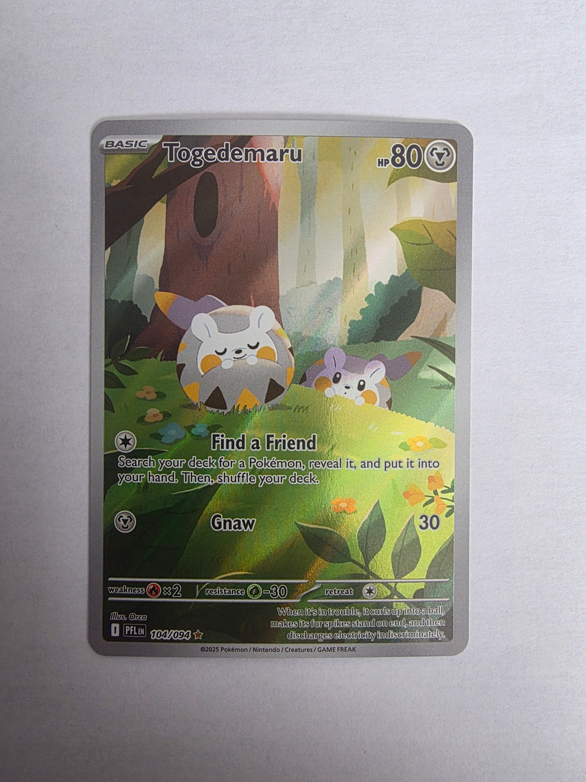 KARTA POKEMON TOGEDEMARU PFL 104/094 PHANTASMAL FLAMES