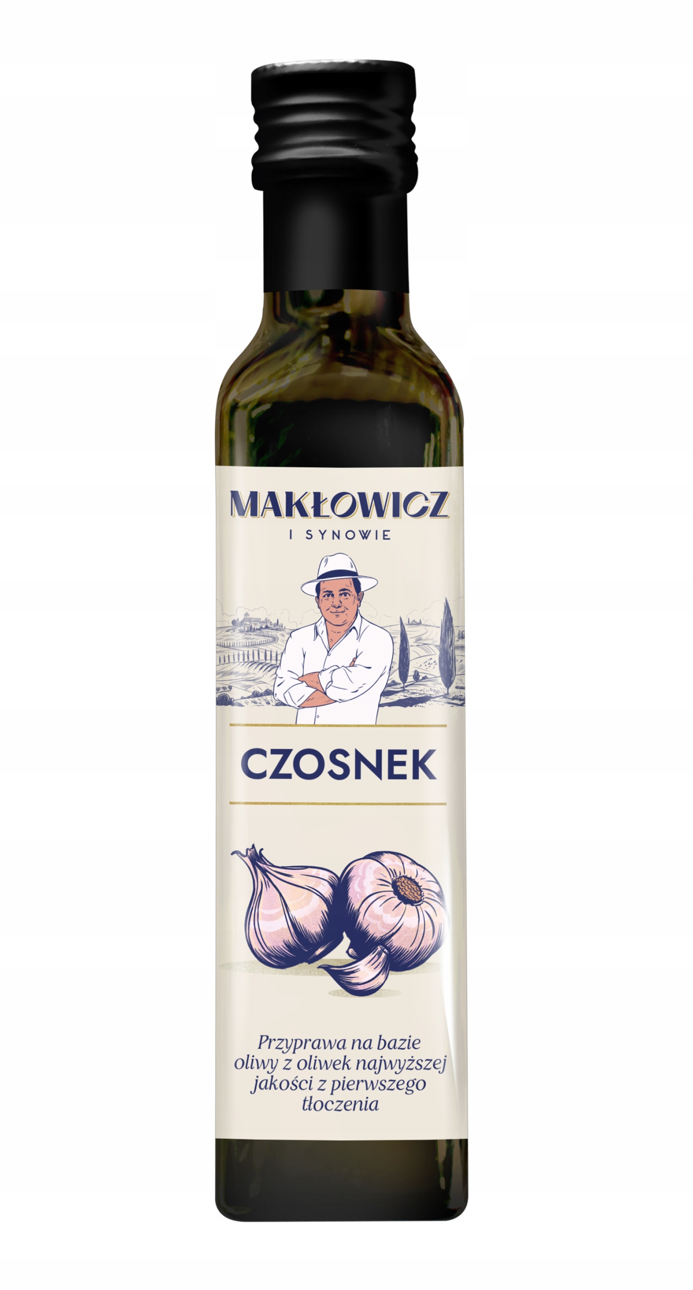 Levně 2x Olivový olej s česnekem 250 ml Makłowicz i Synowie