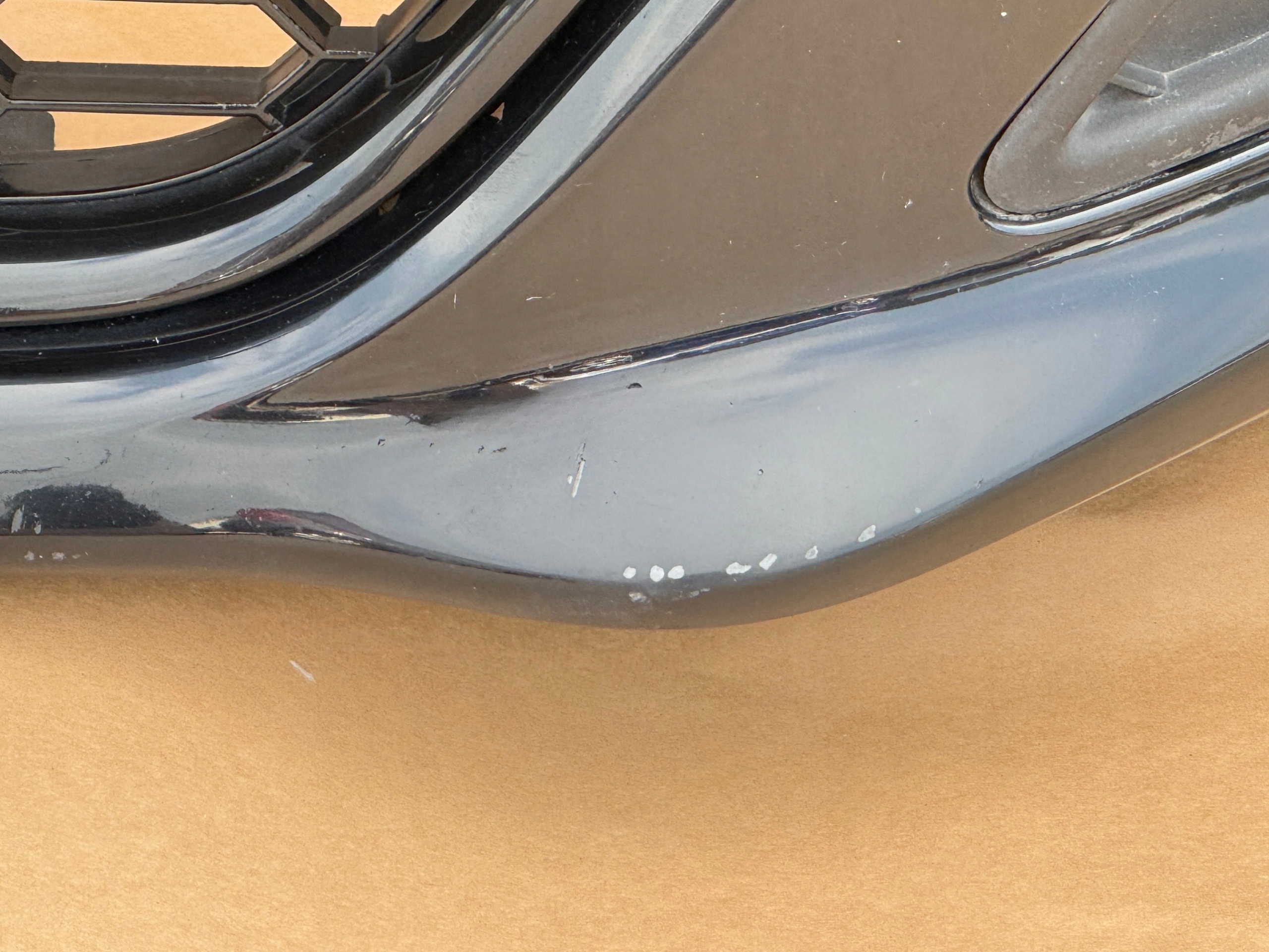 FORD FIESTA MK7 LIFT 2012-2017 bumper front ABSOLUT BLACK original