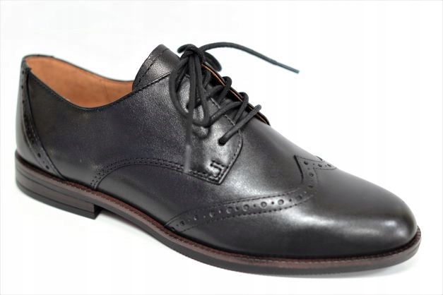 Caprice 23200-29 Černé Polobotky Black Nappa VEL.41