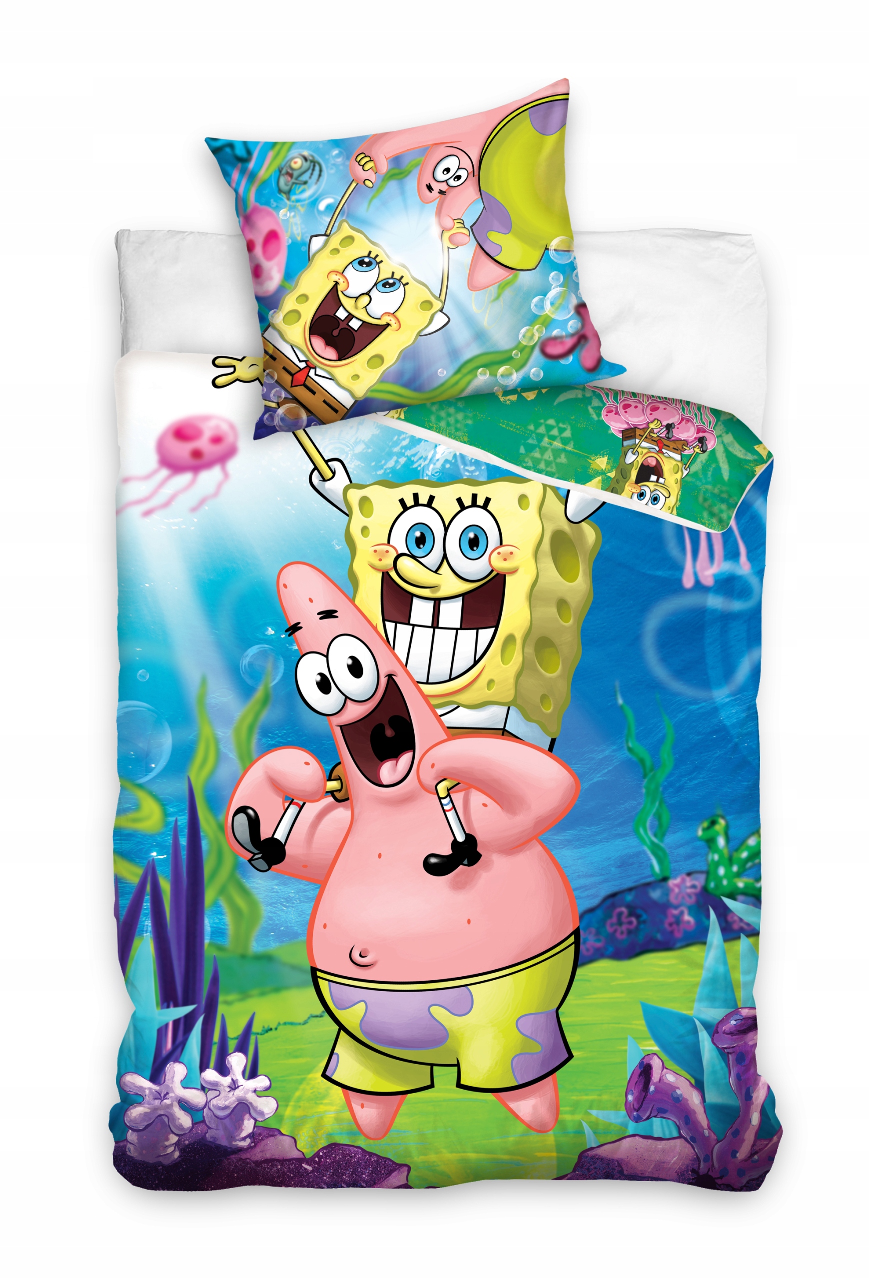 

Pościel Spongebob Kanciastoporty I Patryk 160x200
