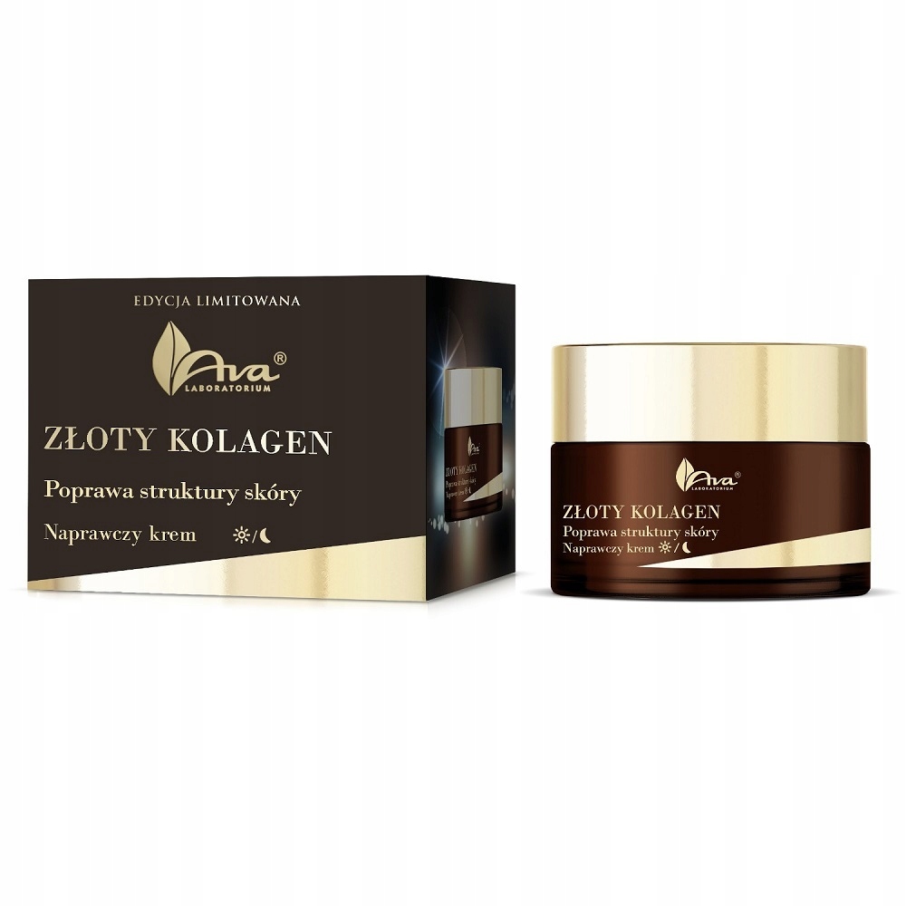 Přírodní zlatý kolagen opravný omlazující krém Ava Laboratorium 50 ml