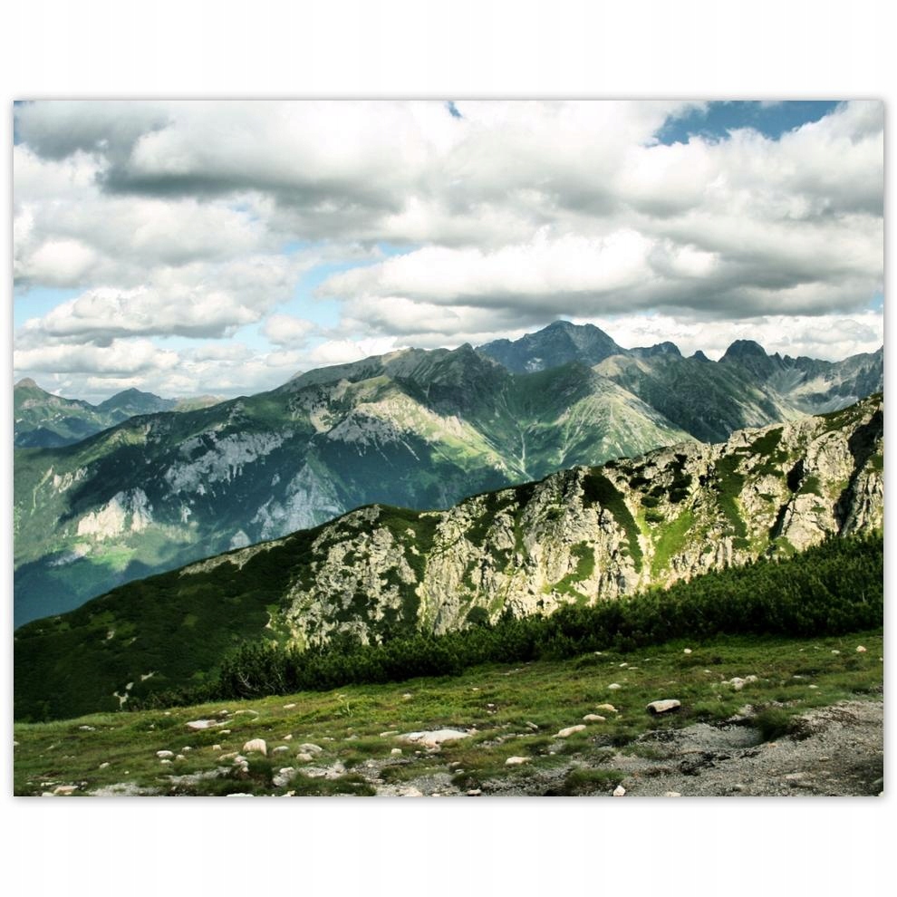 

Plakat 50x40 Widok z Tatr