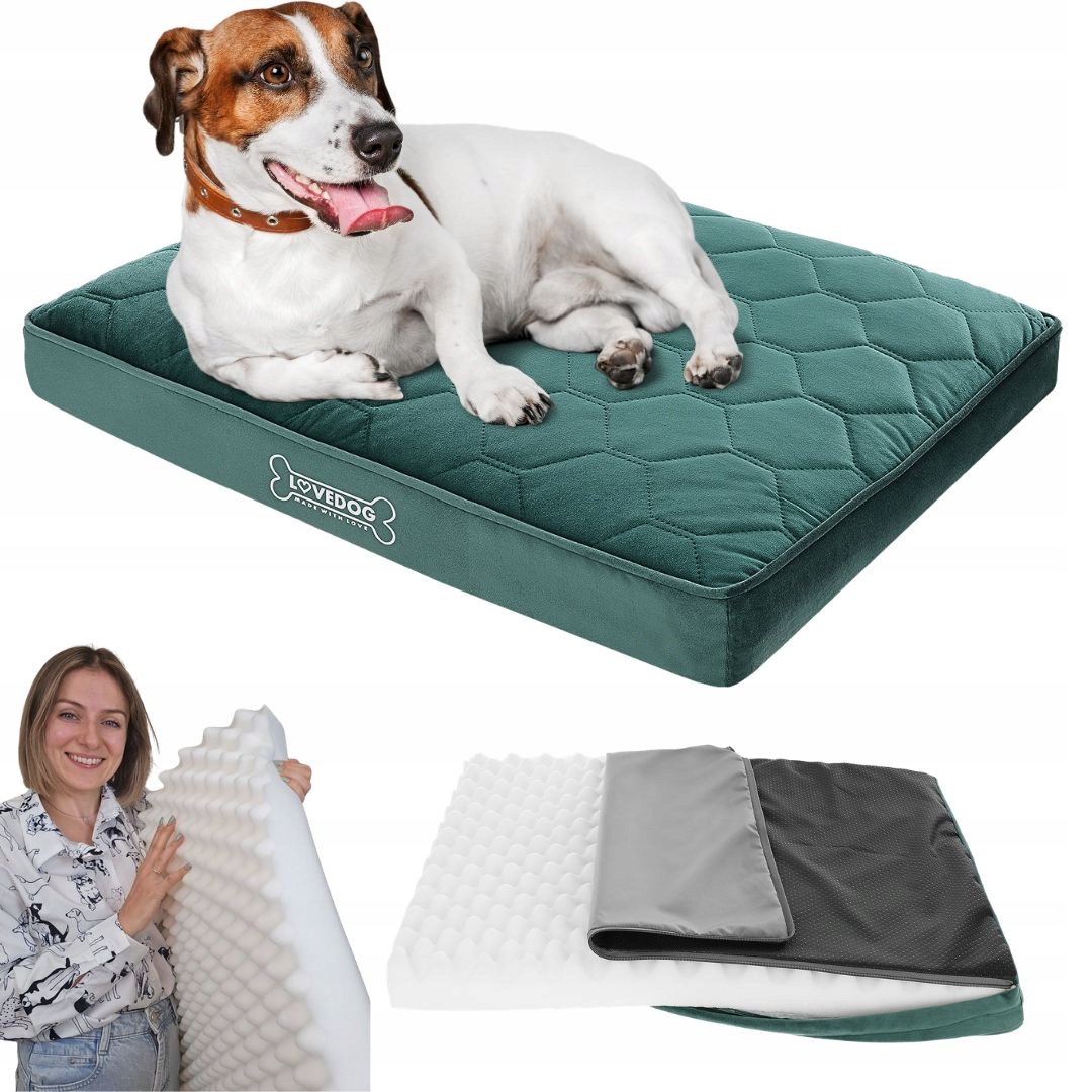 Legowisko Ortopedyczne Materac dla psa Pik M 70x55 Mata Wodoodporny Łóżko