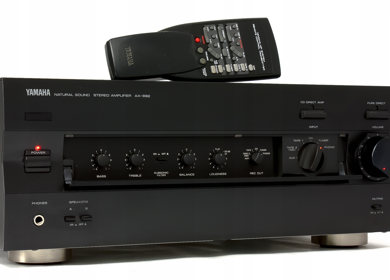 YAMAHA AX-892 FLAGOWY WZMACNIACZ STEREO PILOT Marka Yamaha