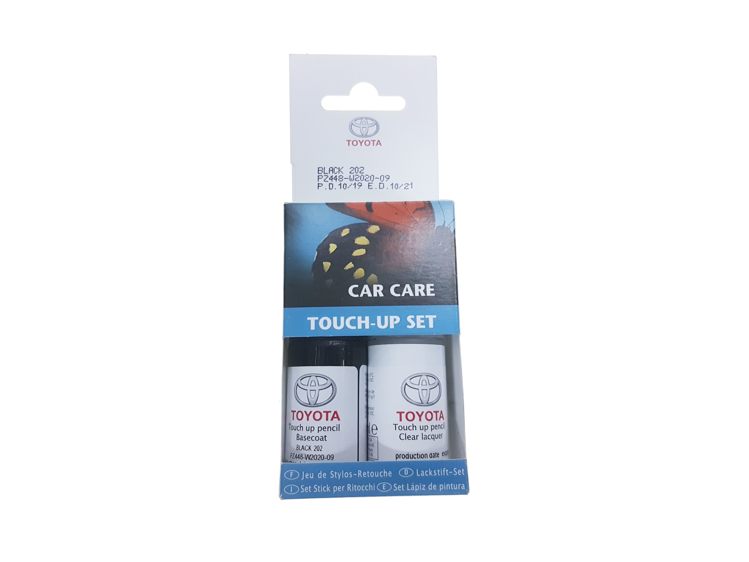 LEXUS LAKIER ZAPRAWKA FARBA KOLOR 202 CZARNY Numer katalogowy producenta APZ448-W2020-09