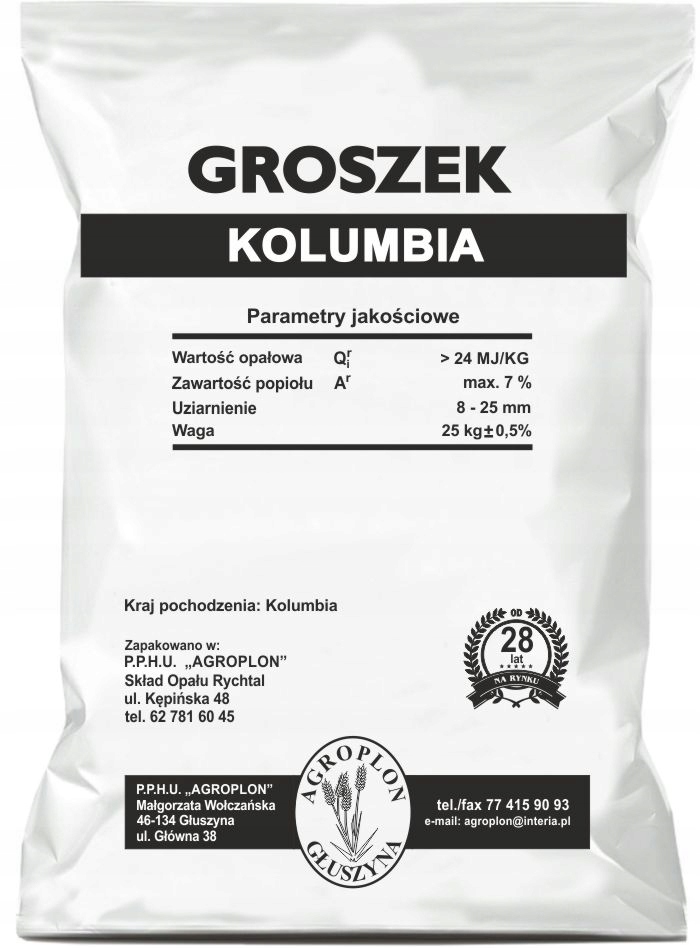 GROSZEK KOLUMBIA workowany