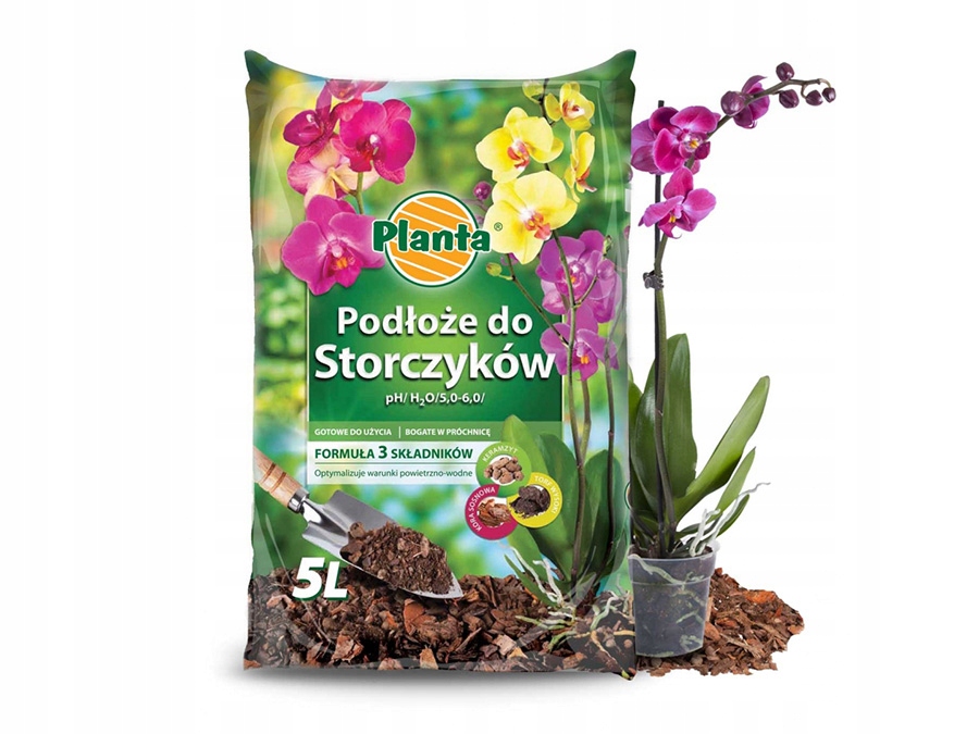 

Ziemia Podłoże do storczyków -- 5L ph 5.0 6.0