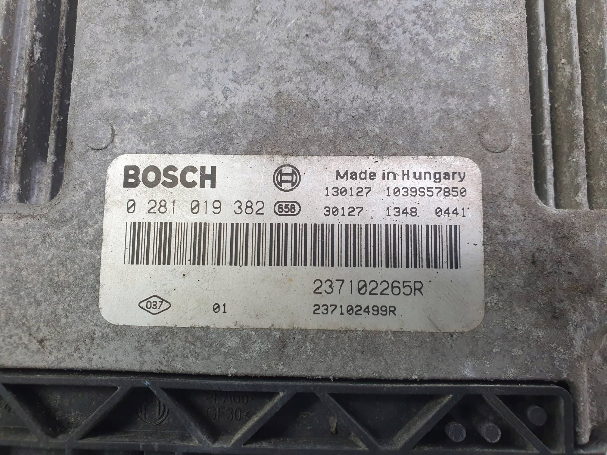 computer Motore ECU 237102265R RENAULT MASTER III