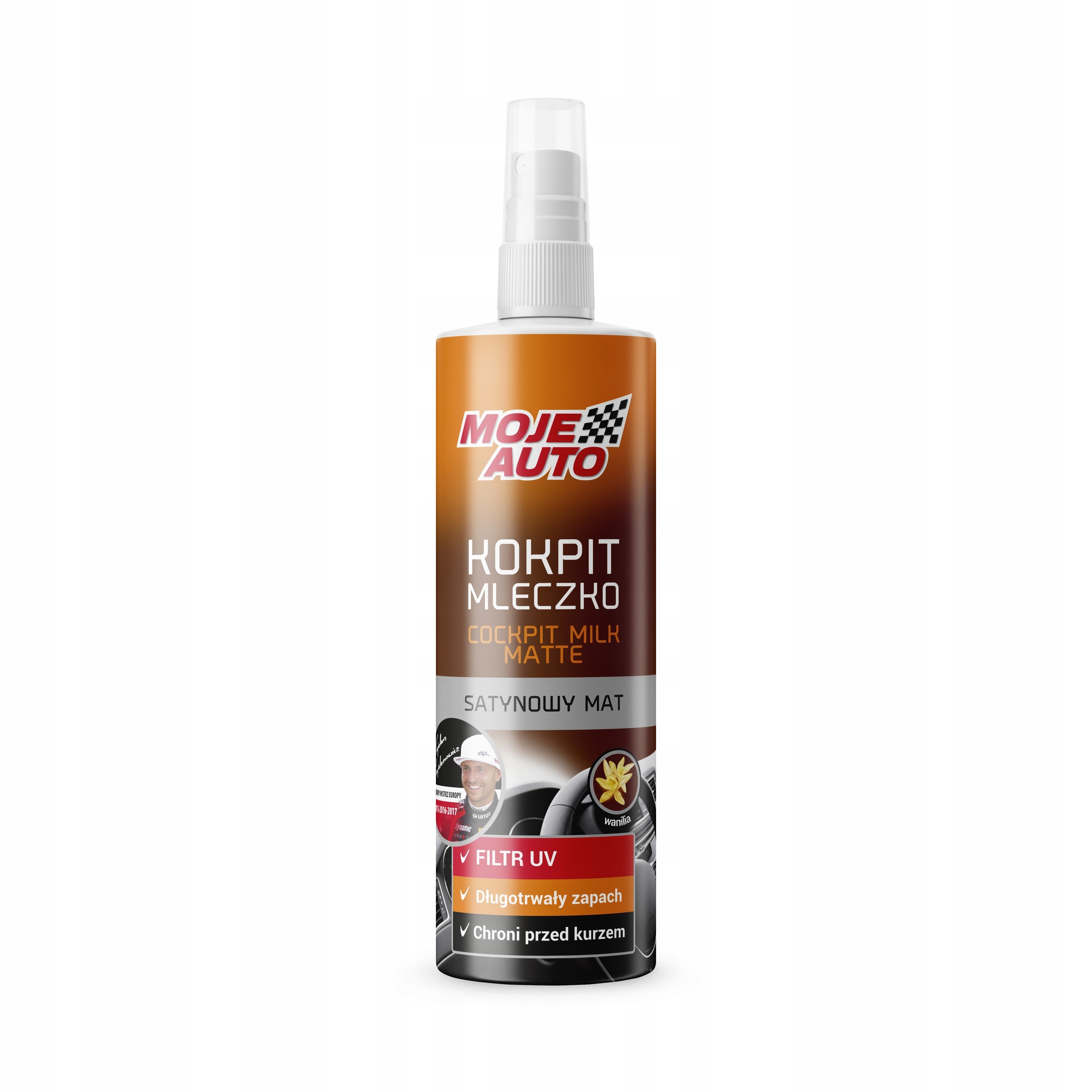 Mleczko Do Kokpitu *matowe wykończenie* wanilia Moje Auto 300ml