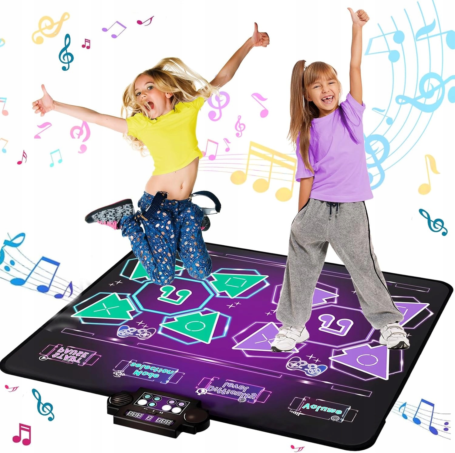 Taneční Hudební Taneční Podložka Interaktivní Tanec Na Hraní Den dětí
