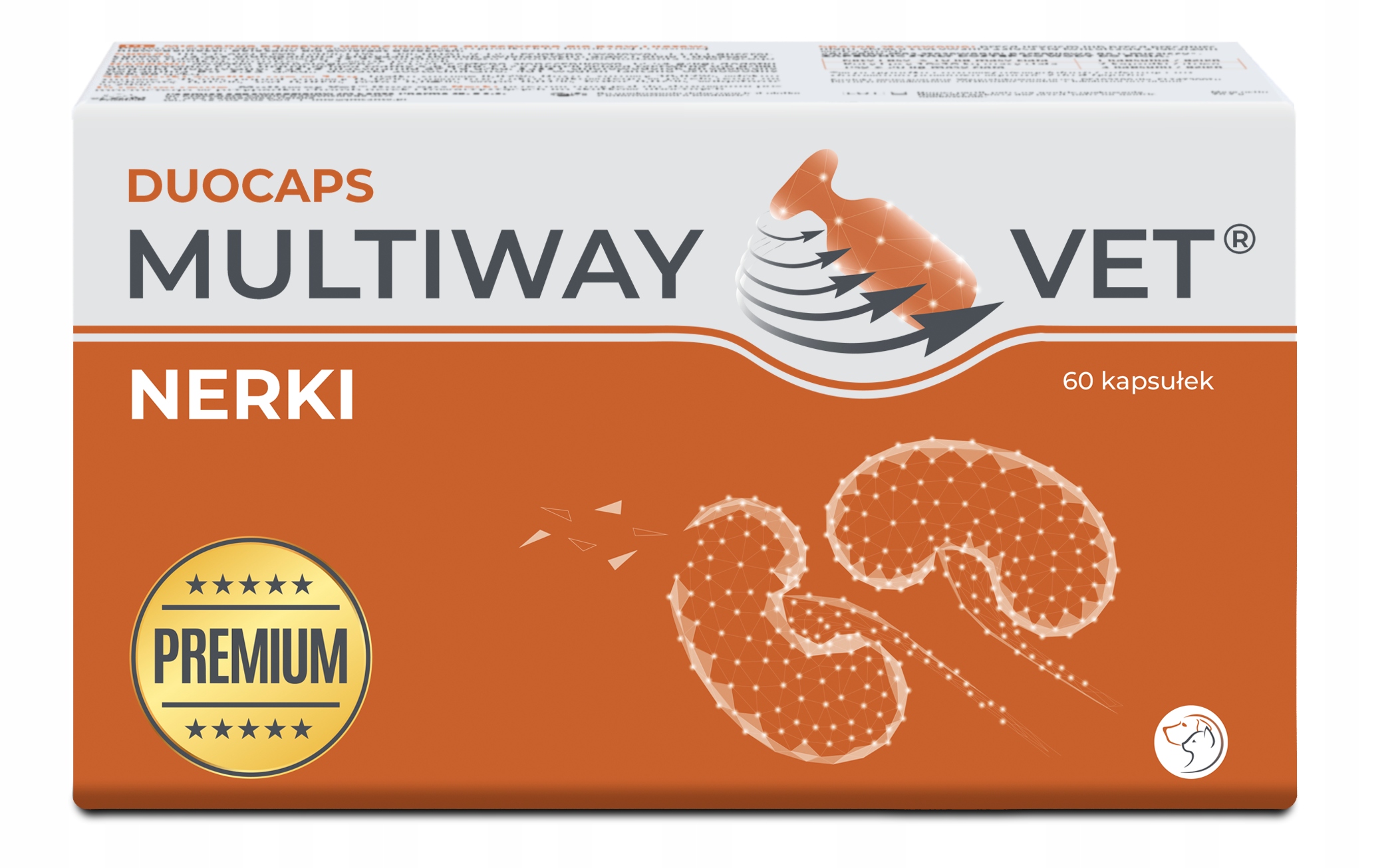 Levně Multiway Vet DuoCaps Ledviny 60 kapslí