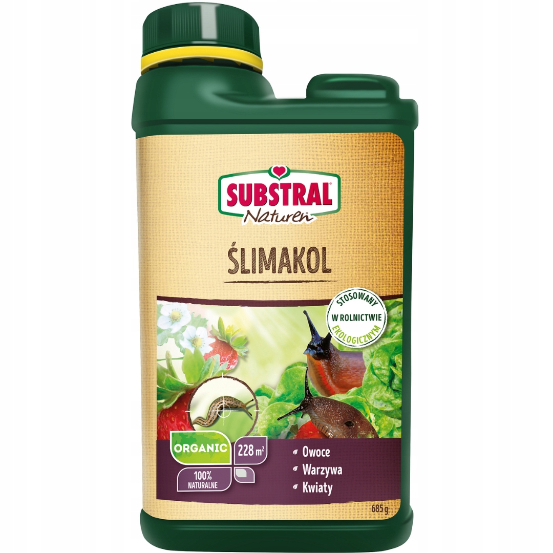 Granulat na ślimaki Ślimakol organic 685 g PAKIET EAN (GTIN) 5907487102843