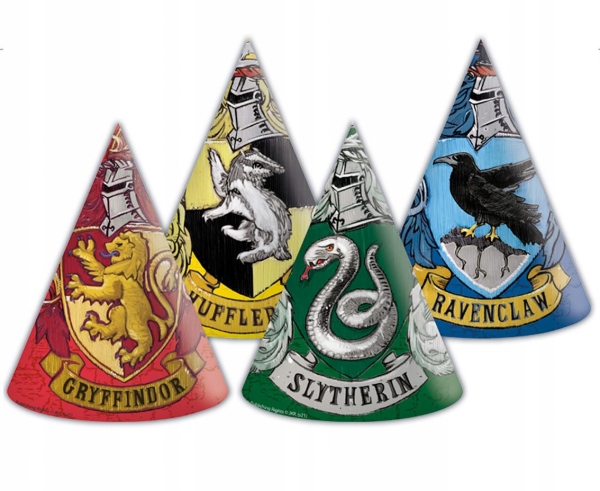 

Czapeczki urodzinowe Harry Potter 6 szt