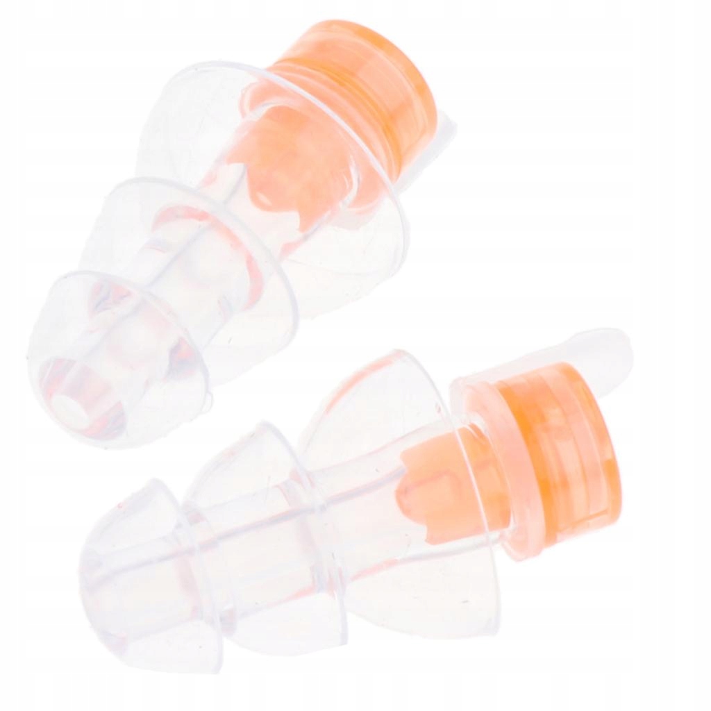 silikonowe zatyczki do uszu przezroczyste Marka bez marki