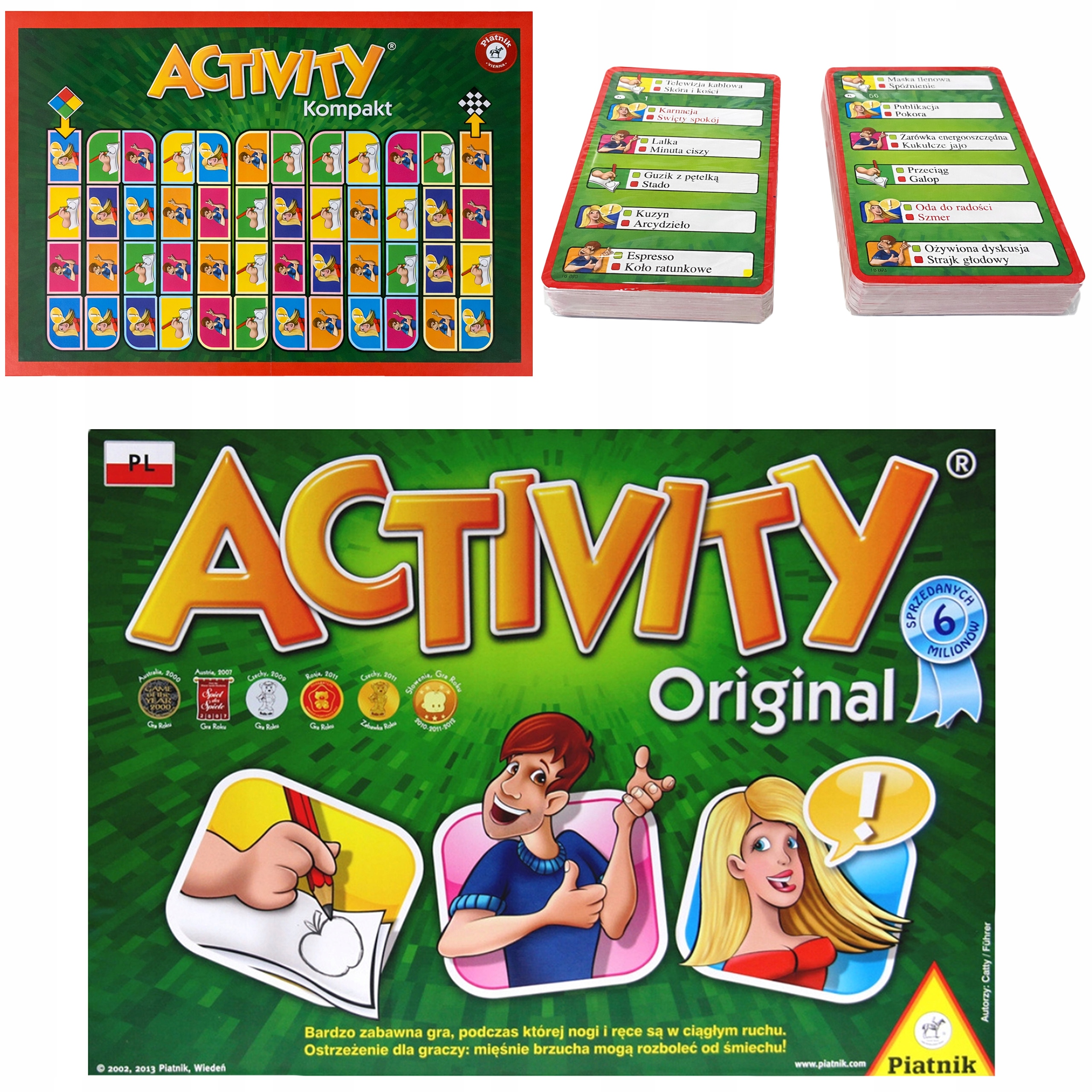 Gra Planszowa Dla Dziecka 7 Latka Planszówka Activity Compact Rozgrywka Set