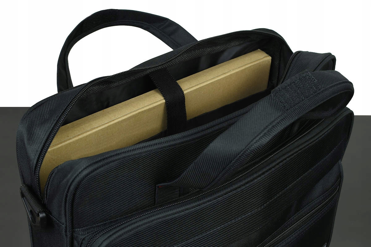 DUŻA TORBA MĘSKA TECZKA na ramię BAGAŻ do PRACY Kolor czarny