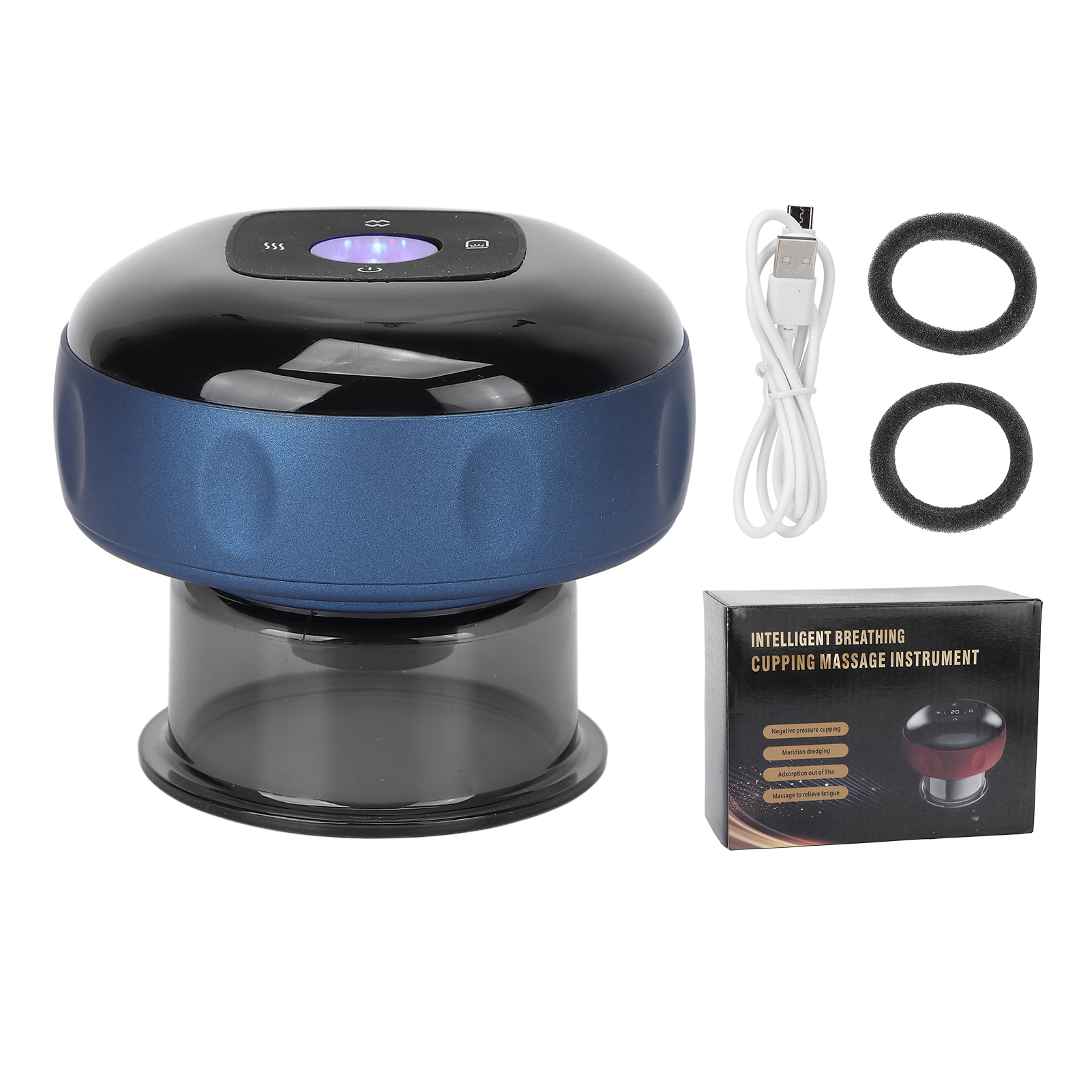 Masażer Elektryczne Do Masażu Bańkami Chińskie Bańka Masaż Cellulit Gua Sha