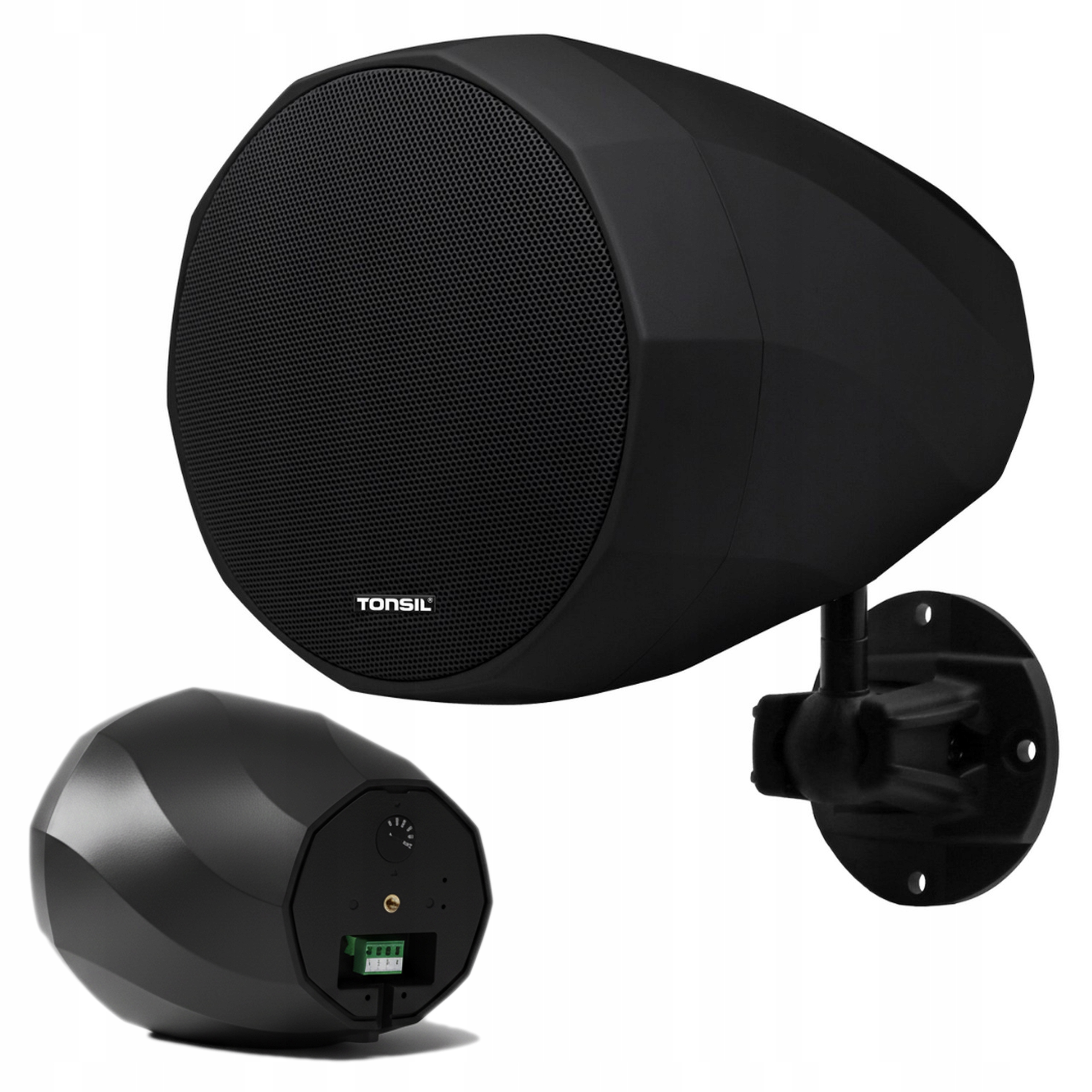 Nástěnný reproduktor Tonsil Zgs 30W Instalační ozvučení 70V 100V Černý