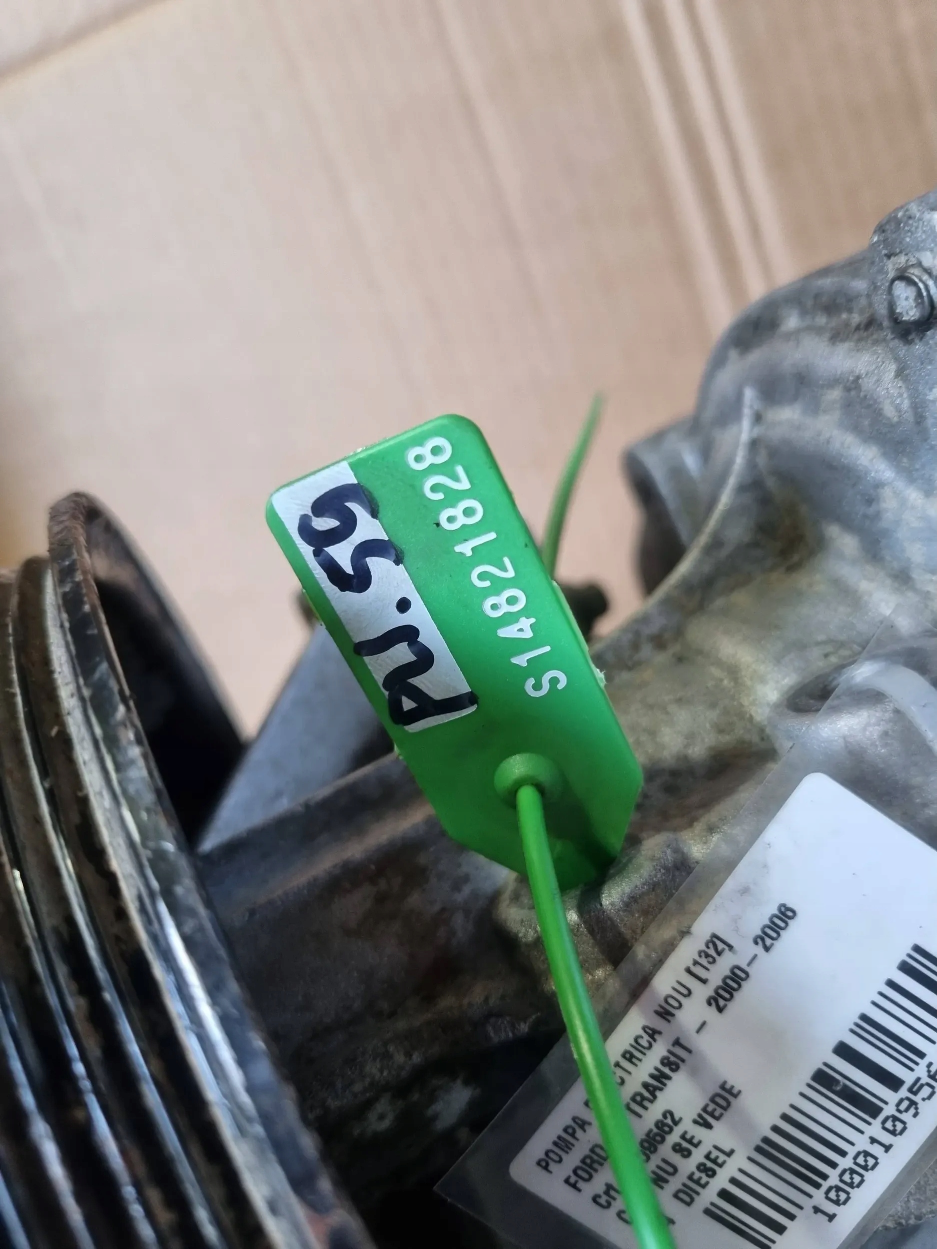 water pump pump VACUM 652-UK1 FORD TRANSIT MK6 MK7 2.4D