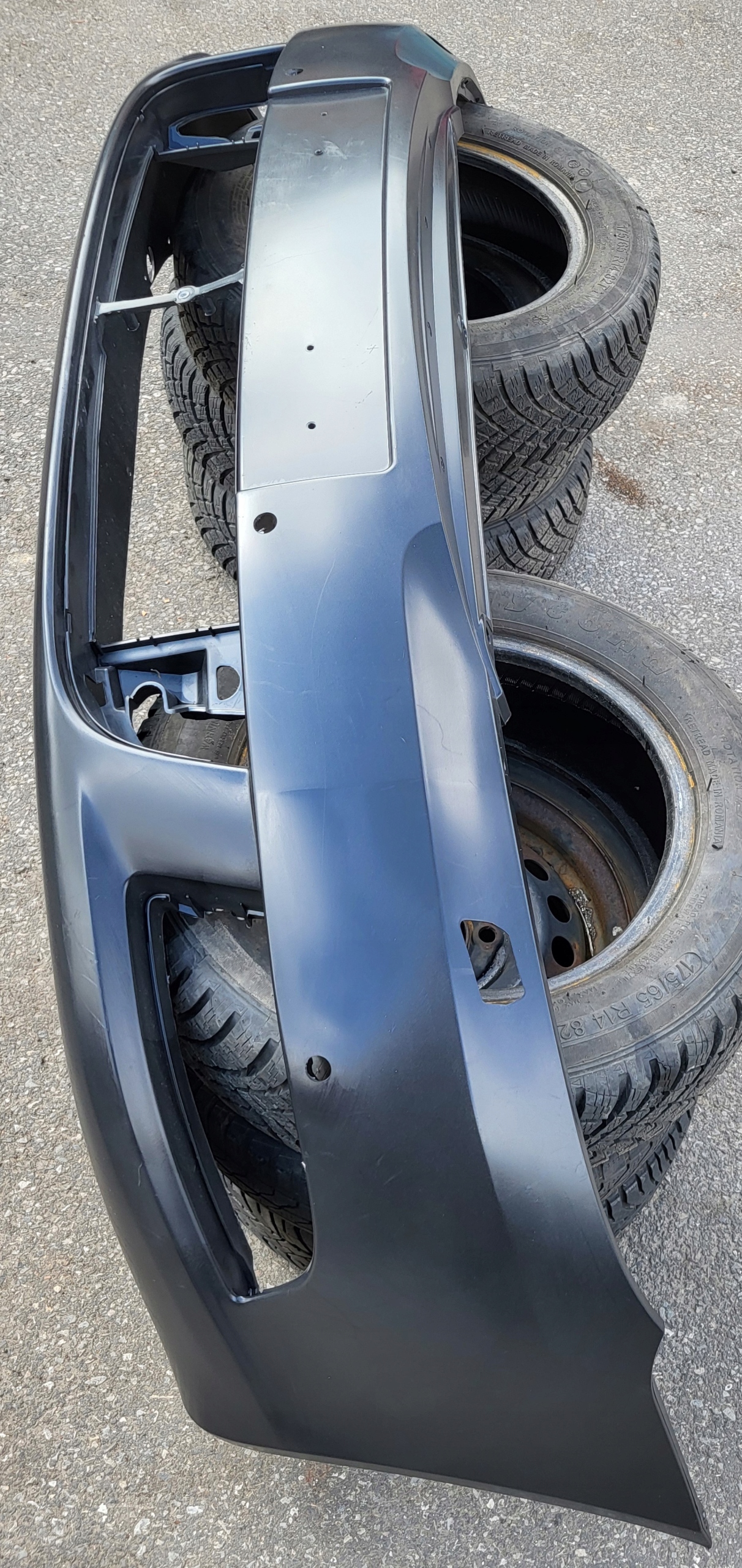 bumper front front SKODA OCTAVIA II 2 new ISAM