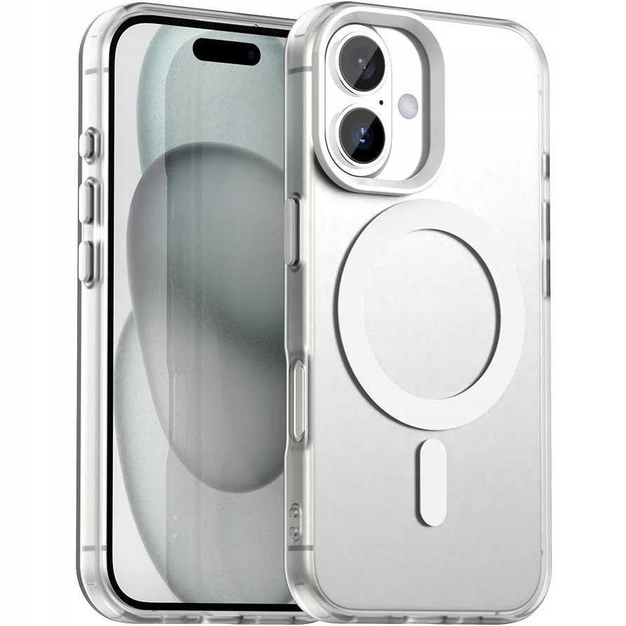 Techsuit CandyCase MagSafe etui ochronne na iPhone 17 białe