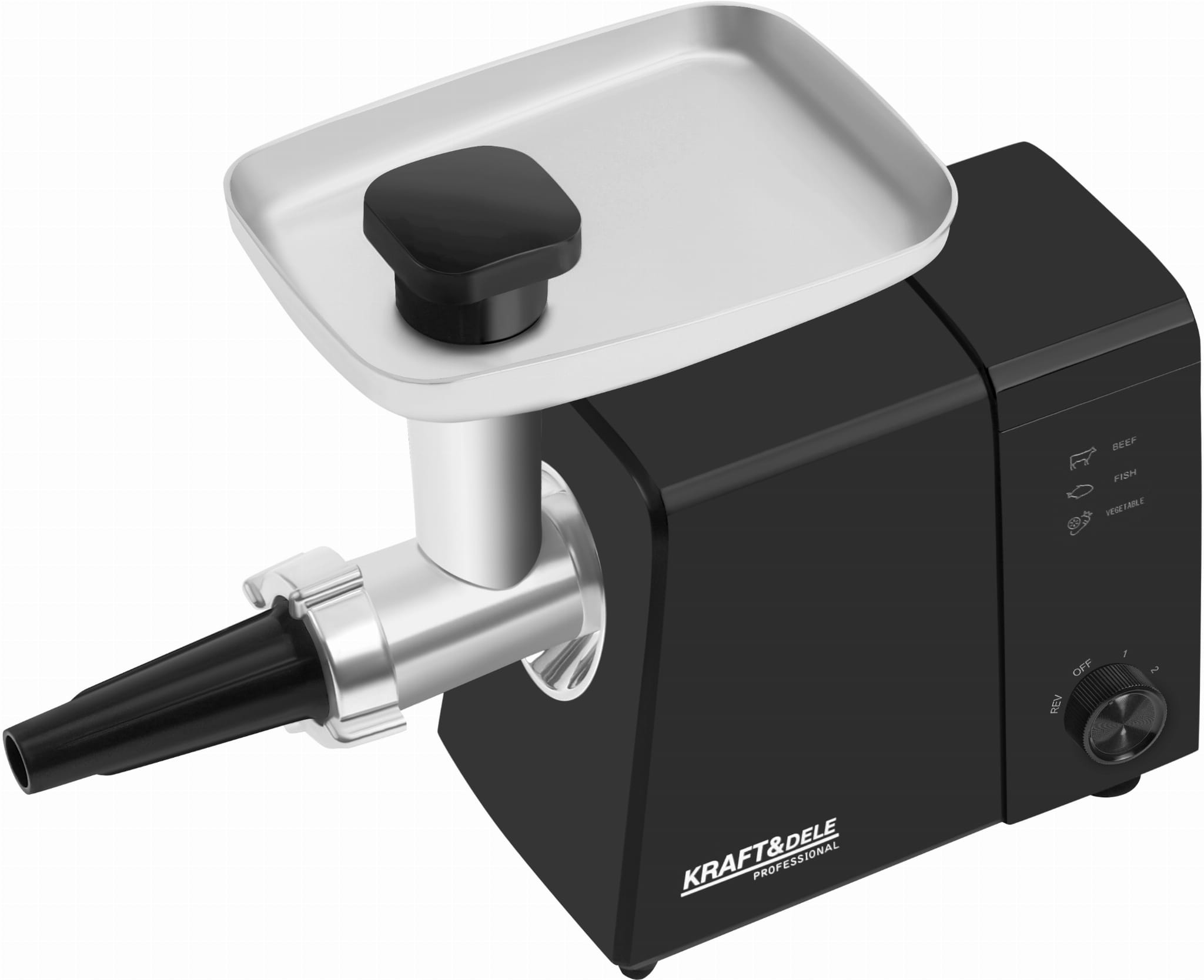 Gaļas maļamā mašīna ar elektrisko griezēju 2200W + piederumi Zīmols bez zīmola