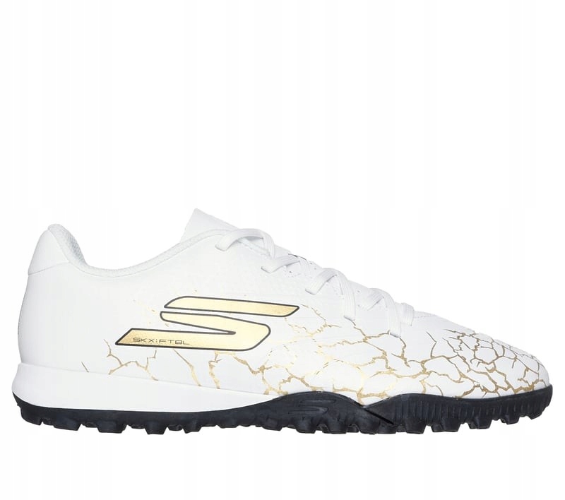 Turfy pro mládež Skechers SKX_1.5 Jr Youth Tf bílo/zlaté 252063L Wbgd