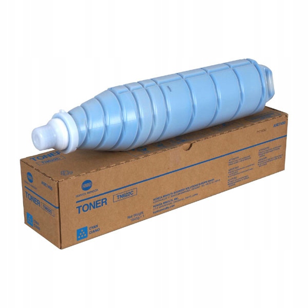 Originálny toner TN-622C A5E7450 pre Konica Minolta bizhub Press C1085 C1100