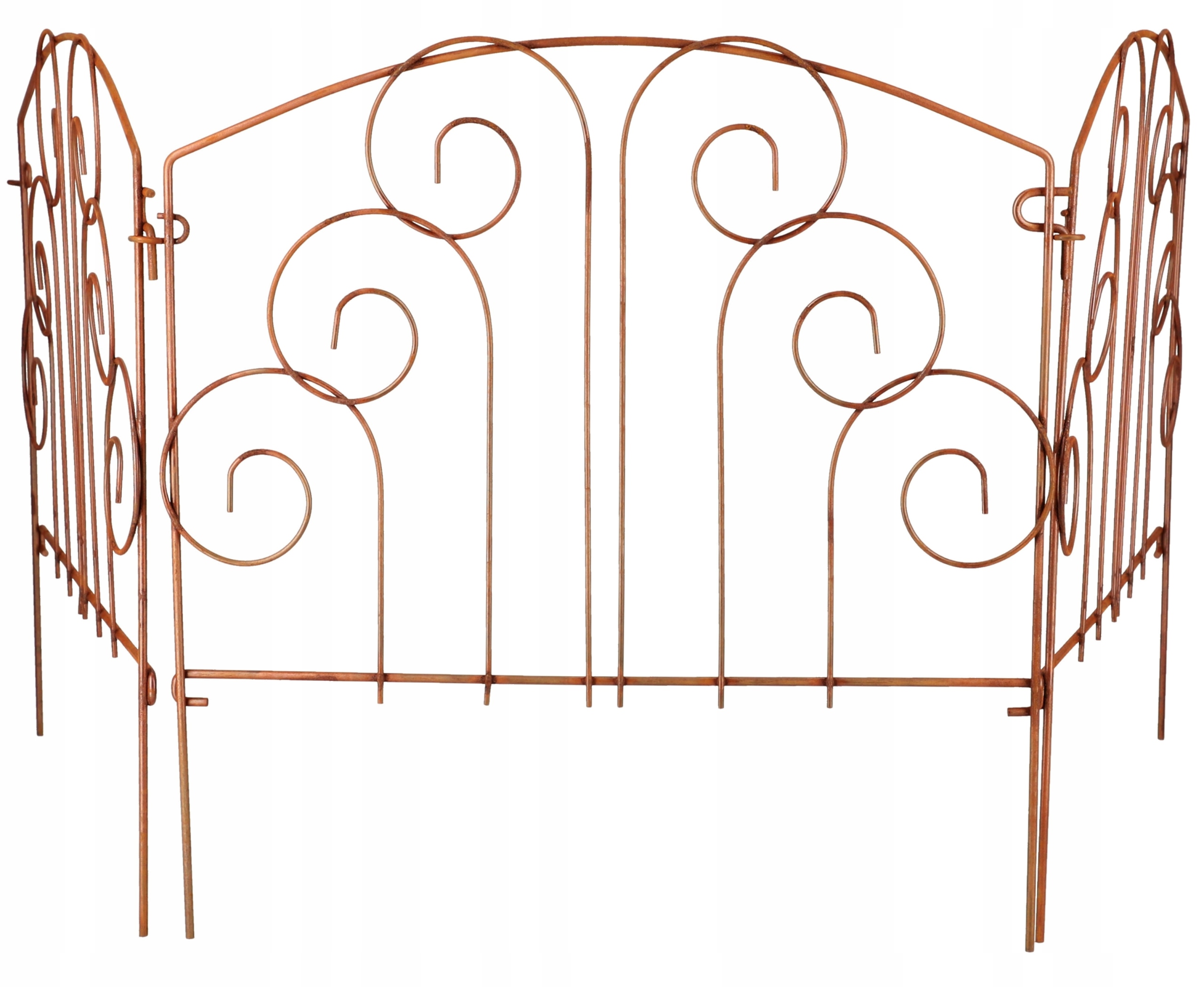 PŁOTEK PARAWAN OGRODOWY PALISADA METALOWA RDZAWA Producent Kotarbau