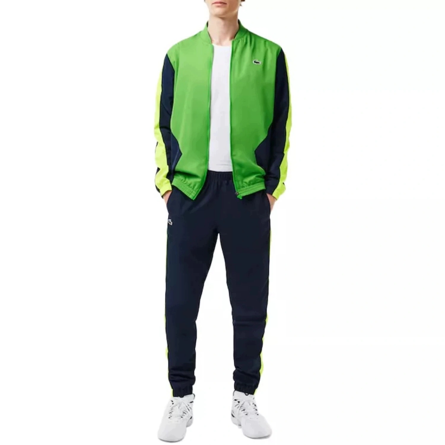Kompletní Teplákovka Pánské Lacoste sportovní tréninkové kalhoty vel.