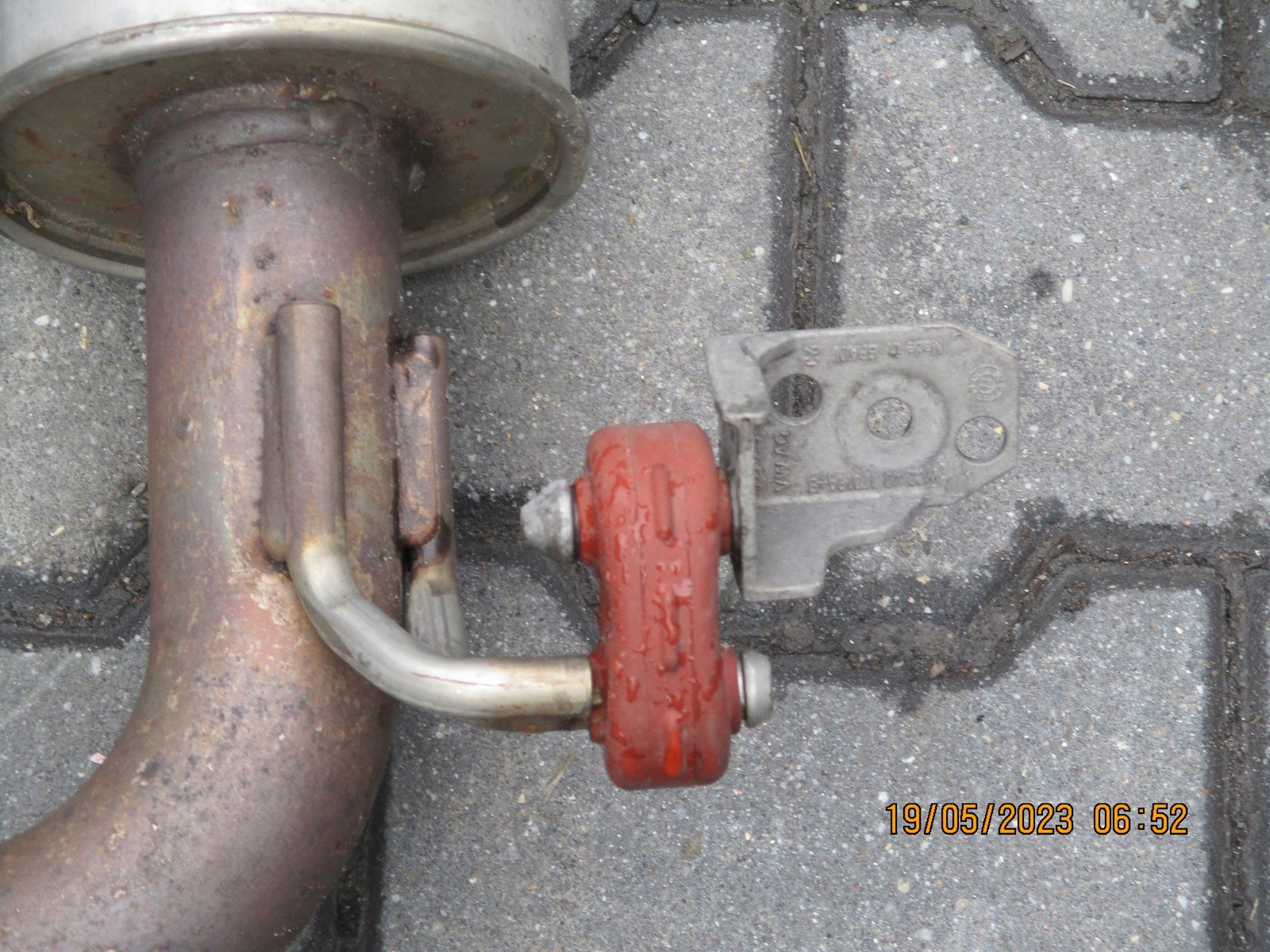 muffler, exhaust VW PASSAT B8 3Q5253611AC