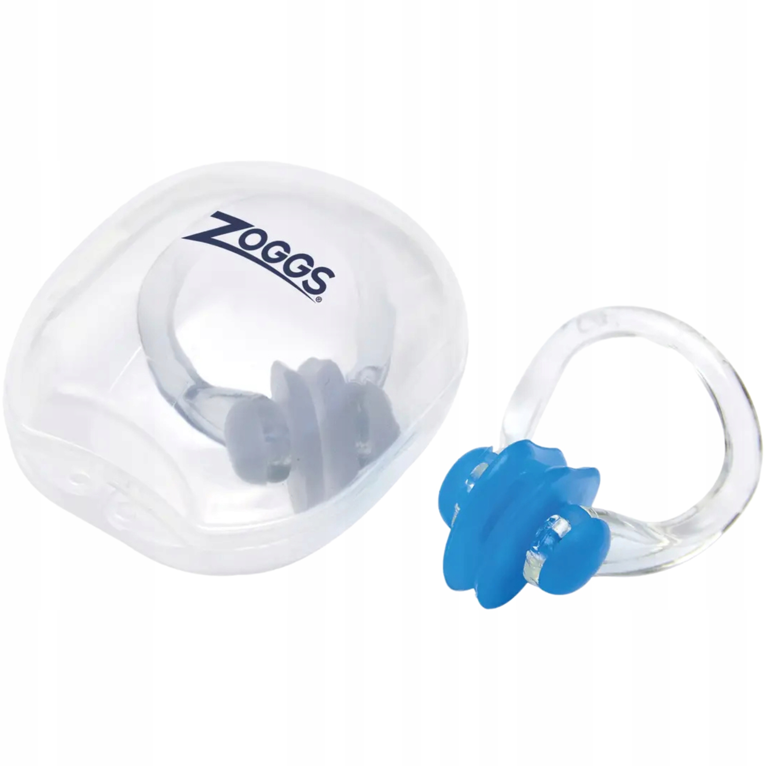Klips na Nos do Pływania Zoggs Nose Clip Przezroczysty