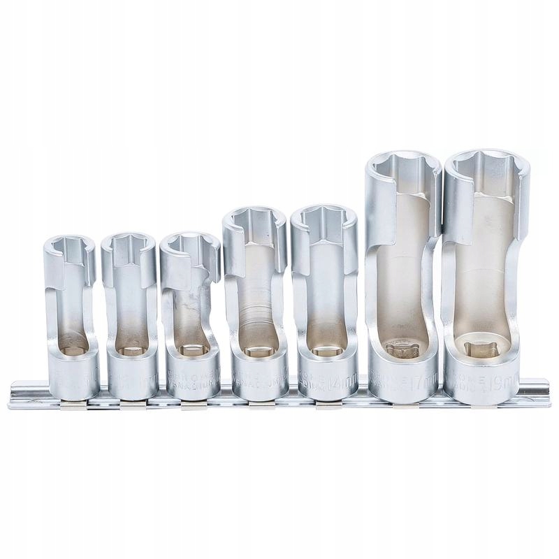Sada speciálních nástavců vykrajovátek 10-19 mm pohon 10 mm (3/8"), 7 ks