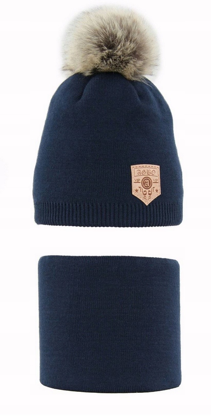 

Czapka i Komin Chłopięcy Zimowy kolory* 48-50 2-4L