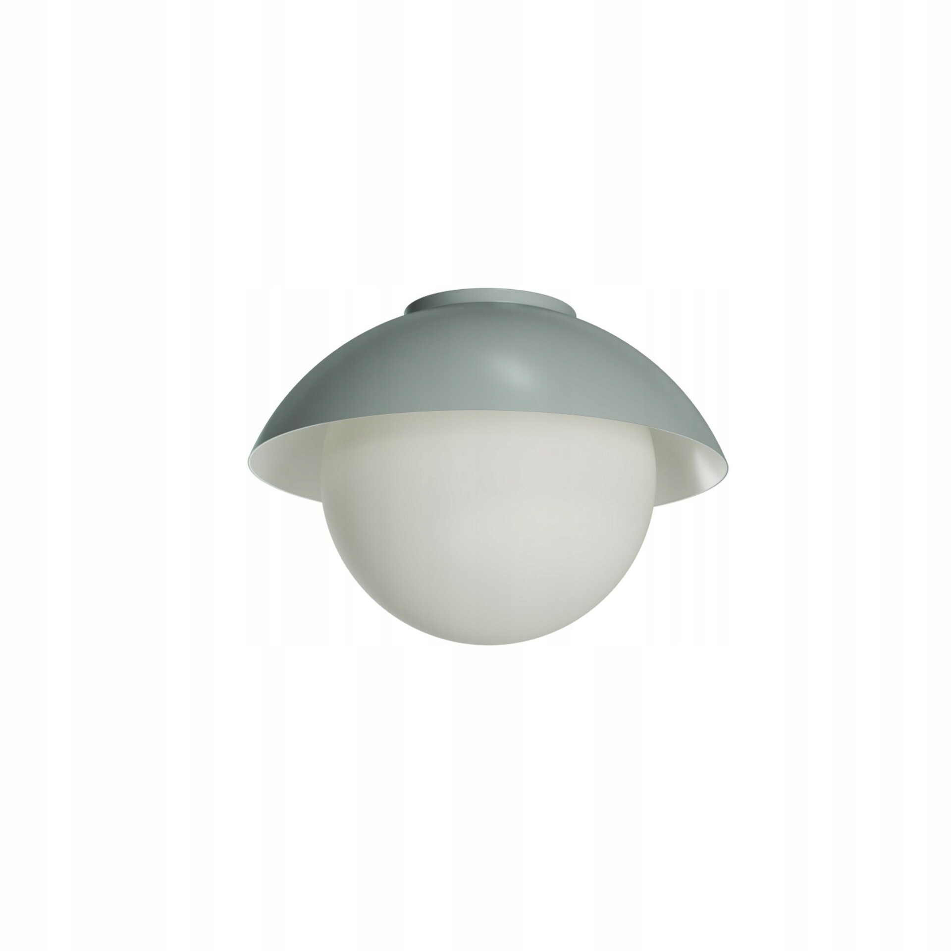 Osmont LUK60004 Lukida 2 stropné nástenné sklenené svietidlo šedá biela IP6