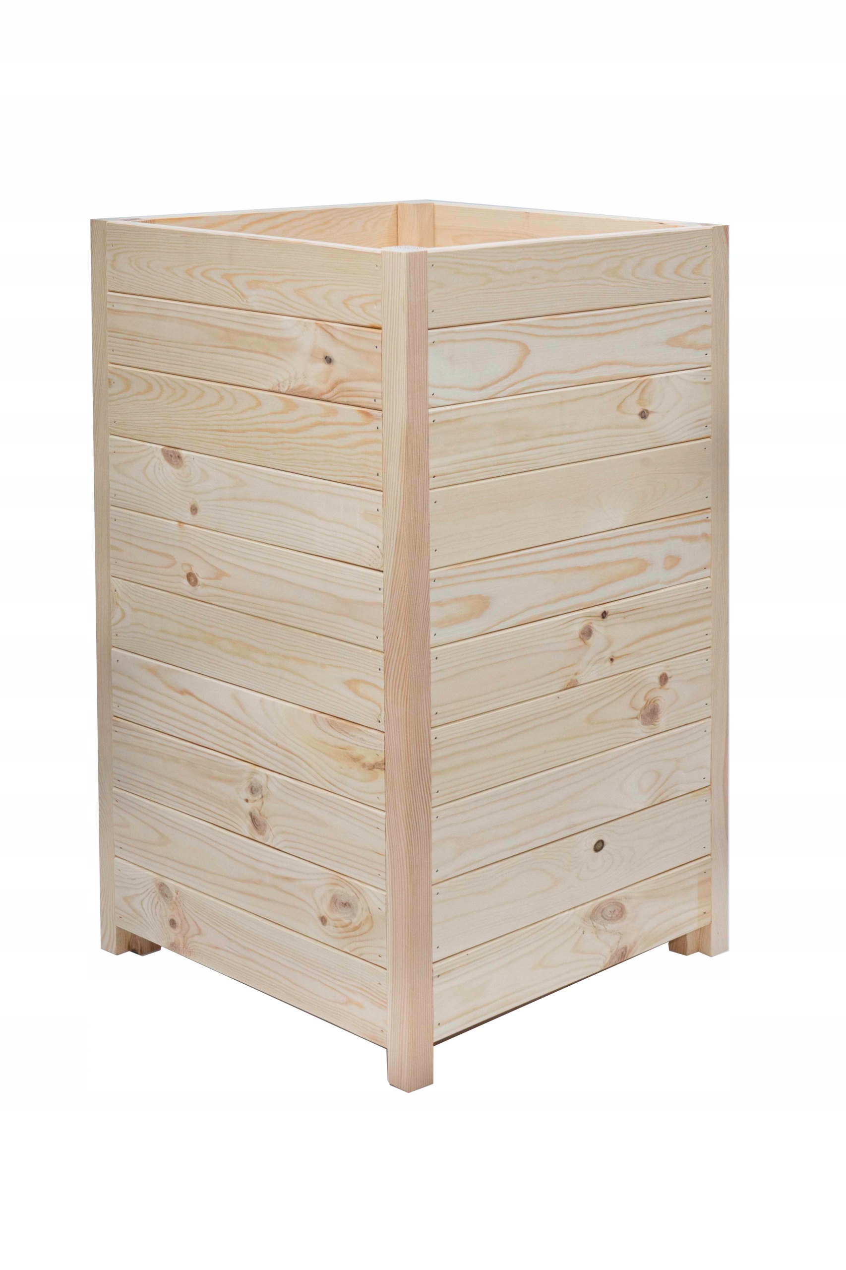 Drewniana donica Skrzynia 40x40x70cm